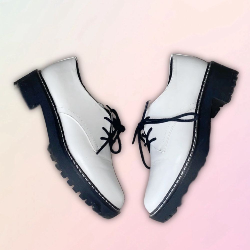 Wild Pair, Faux Leather, Chunky Platform Boots